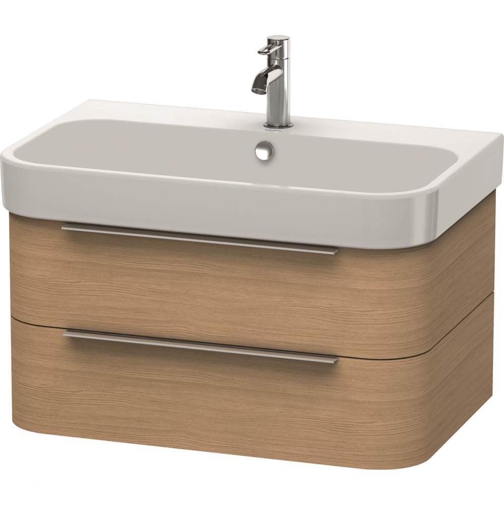 Duravit Happy D.2 Vanity Unit Wall-Mounted  European Oak