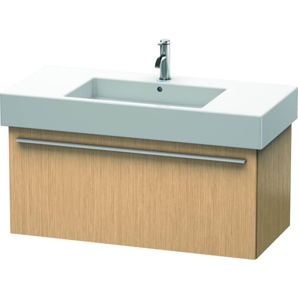 Duravit X-Large Wall-Mount Vanity Unit Brushed Oak