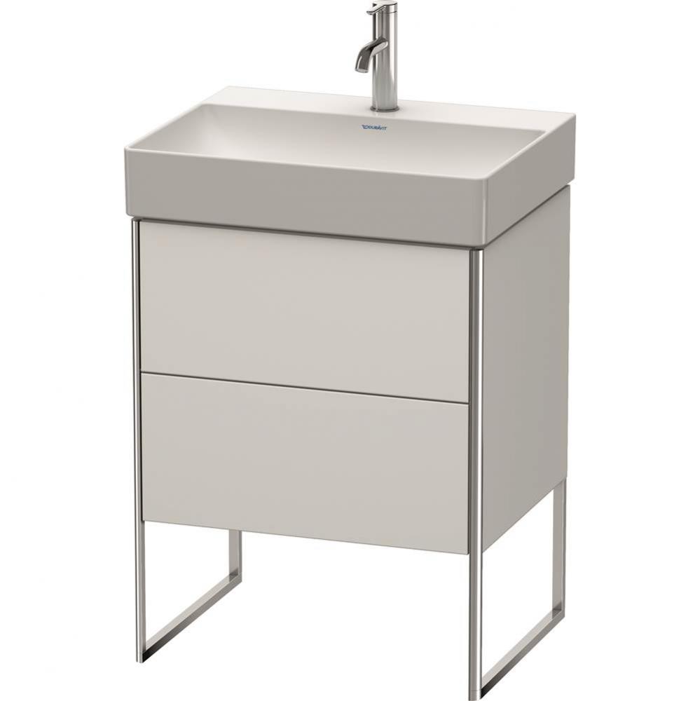 Duravit XSquare Two Drawer Floorstanding Vanity Unit White