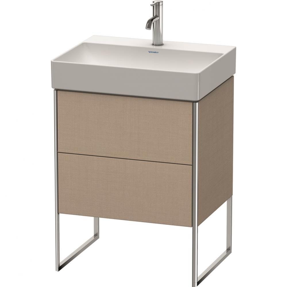 Duravit XSquare Two Drawer Floorstanding Vanity Unit Linen