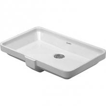 Duravit 0316530000 - Duravit 2nd floor Drop-In Bathroom Sink  White