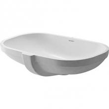 Duravit 0338490000 - Duravit D-Code Drop-In Bathroom Sink  White