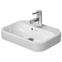 Duravit 07095000001 - Duravit Happy D.2 Small Handrinse Sink White with WonderGliss