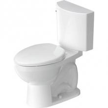 Duravit 2034010000 - Duravit No.1 PRO Series 1.28 GPF Single Flush ADA Compliant Elongated Toilet Bowl in White