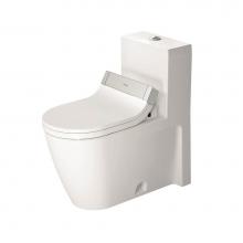 Duravit D1654800 - Duravit Starck 2 One-Piece Toilet with Sensowash Seat White
