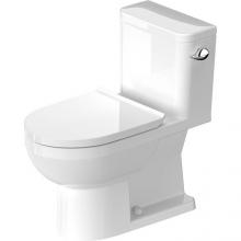Duravit 21950100U31 - Duravit DuraStyle Basic One-Piece Toilet White with WonderGliss