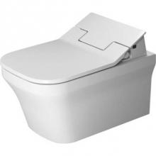 Duravit 2561592092 - Duravit P3 Comforts Wall-Mounted Toilet  White HygieneGlaze
