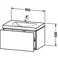 Duravit LC6900N1414 - Vanity unit with Darling New 1 pull-out compartment,