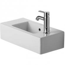 Duravit 0703500023 - Duravit Vero Hand Rinse Bathroom Sink  White