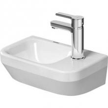 Duravit 0713360000 - Duravit DuraStyle Hand Rinse Bathroom Sink  White