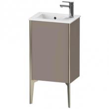 Duravit XV4480LB143 - Duravit XViu One Door Floorstanding Vanity Unit Basalt