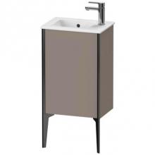 Duravit XV4480LB243 - Duravit XViu One Door Floorstanding Vanity Unit Basalt