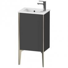 Duravit XV4480RB149 - Duravit XViu One Door Floorstanding Vanity Unit Graphite