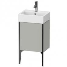 Duravit XV4531LB207 - Duravit XViu One Door Floorstanding Vanity Unit Concrete Gray