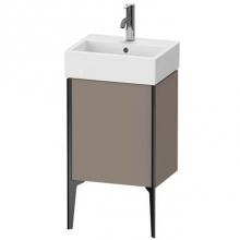 Duravit XV4531RB243 - Duravit XViu One Door Floorstanding Vanity Unit Basalt