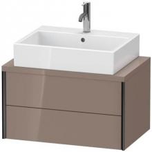 Duravit XV59060B286 - Duravit XViu Vanity Unit for Console  Cappuccino High Gloss