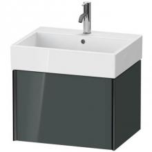 Duravit XV42340B238 - Duravit XViu One Drawer Wall-Mount Vanity Unit Dolomite Gray