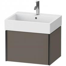 Duravit XV42340B290 - Duravit XViu One Drawer Wall-Mount Vanity Unit Flannel Gray