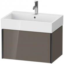 Duravit XV42350B289 - Duravit XViu One Drawer Wall-Mount Vanity Unit Flannel Gray