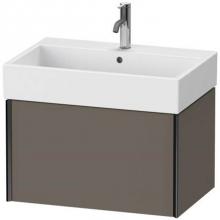 Duravit XV42350B290 - Duravit XViu One Drawer Wall-Mount Vanity Unit Flannel Gray