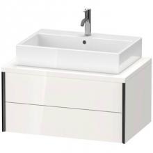 Duravit XV59170B285 - Duravit XViu Vanity Unit for Console  White High Gloss