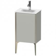 Duravit XV4068LB107 - Duravit XViu One Door Floorstanding Vanity Unit Concrete Gray