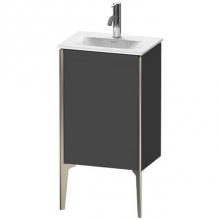 Duravit XV4068RB149 - Duravit XViu One Door Floorstanding Vanity Unit Graphite