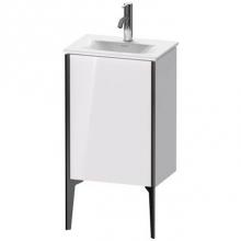 Duravit XV4068LB231 - Duravit XViu One Door Floorstanding Vanity Unit Silver Pine