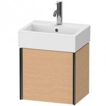 Duravit XV4231RB212 - Duravit XViu One Door Wall-Mount Vanity Unit Brushed Oak