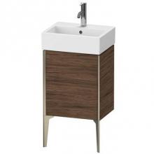 Duravit XV4531LB121 - Duravit XViu One Door Floorstanding Vanity Unit Walnut Dark