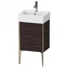 Duravit XV4531RB153 - Duravit XViu One Door Floorstanding Vanity Unit Chestnut Dark