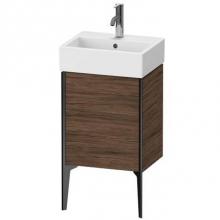 Duravit XV4531RB221 - Duravit XViu One Door Floorstanding Vanity Unit Walnut Dark