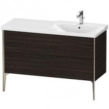 Duravit XV44990B169 - Duravit XViu Floor Standing Vanity Unit  Brushed Walnut