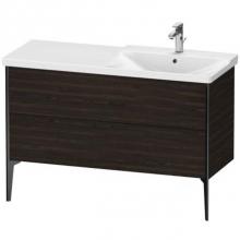 Duravit XV44990B269 - Duravit XViu Floor Standing Vanity Unit  Brushed Walnut