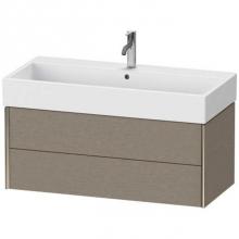 Duravit XV43370B111 - Duravit XViu Two Drawer Wall-Mount Vanity Unit Cashmere Oak