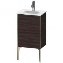 Duravit XV4068RB153 - Duravit XViu One Door Floorstanding Vanity Unit Chestnut Dark