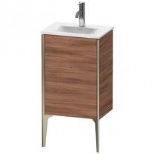 Duravit XV4068LB179 - Duravit XViu One Door Floorstanding Vanity Unit Walnut