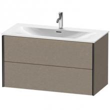 Duravit XV41350B211 - Duravit XViu Two Drawer Wall-Mount Vanity Unit Cashmere Oak