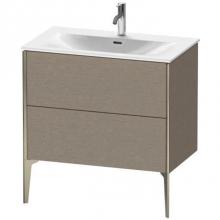 Duravit XV43020B111 - Duravit XViu Two Drawer Floorstanding Vanity Unit Cashmere Oak