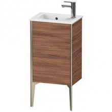 Duravit XV4480LB179 - Duravit XViu One Door Floorstanding Vanity Unit Walnut