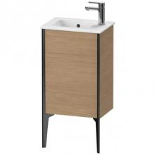 Duravit XV4480LB252 - Duravit XViu One Door Floorstanding Vanity Unit European Oak