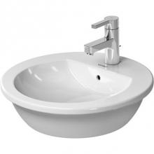 Duravit 0497470000 - Above counter basin Darling New 47 cm white, w.of, w.tp, 1
