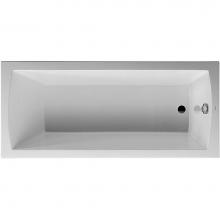 Duravit 700027000000090 - Duravit Daro Drop-In Bathtub White