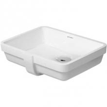 Duravit 0330430000 - Duravit Vero Drop-In Bathroom Sink  White