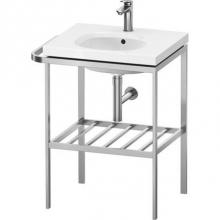 Duravit AU4580070700000 - Duravit Aurena 23'' x 31 5/8'' Console in Brushed Stainless Steel