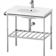 Duravit AU4582070700000 - Duravit Aurena 30 7/8'' x 31 5/8'' Console in Brushed Stainless Steel