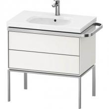 Duravit AU4573036360000 - Duravit Aurena 30 7/8'' Wall Mount Two Drawer Single Vanity Cabinet in Satin Matte White