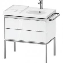 Duravit AU4575085850000 - Duravit Aurena 30 7/8'' Wall Mount Two Drawer Single Vanity Cabinet in High Gloss White,