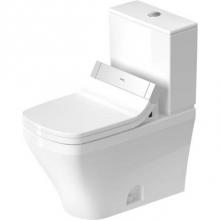 Duravit D4053000 - DuraStyle Two-Piece Toilet Kit White with Seat