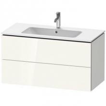 Duravit LC000903131 - Duravit L-Cube Wall Mounted Vanity Kit  Pine Silver